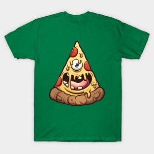 Pizza Monster Eye T-Shirt